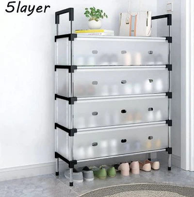 Large-Capacity 5-Tier Shoe Organizer Shelf