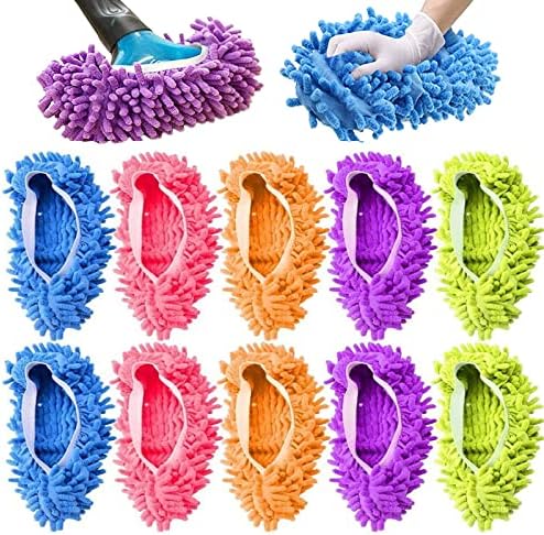 1 Pcs Microfiber Foot Mop Slipper