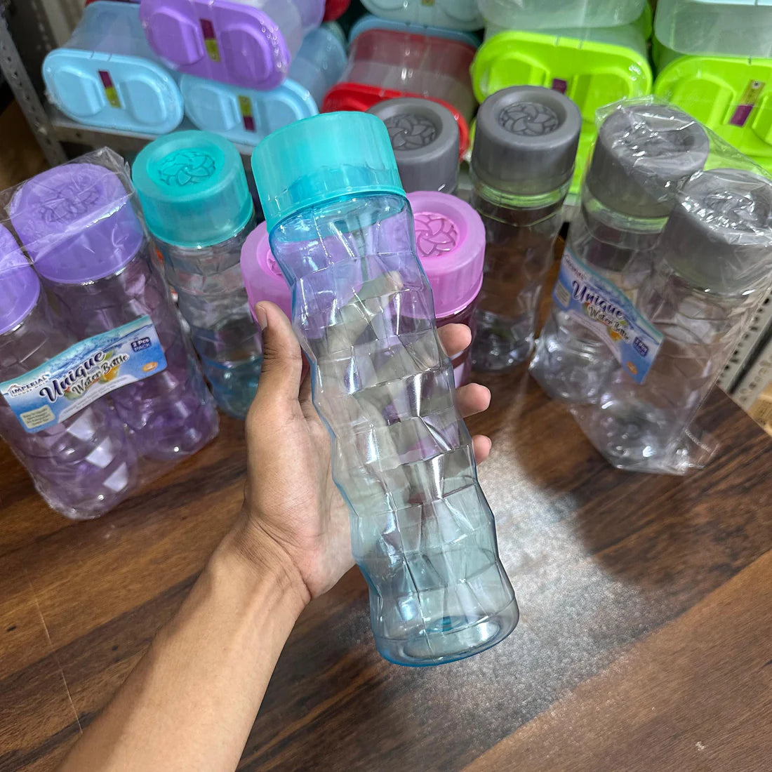 2Pcs Reusable Unique Water Bottles