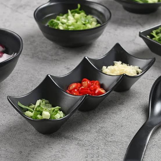3-Piece Sauce Dip Bowl Set