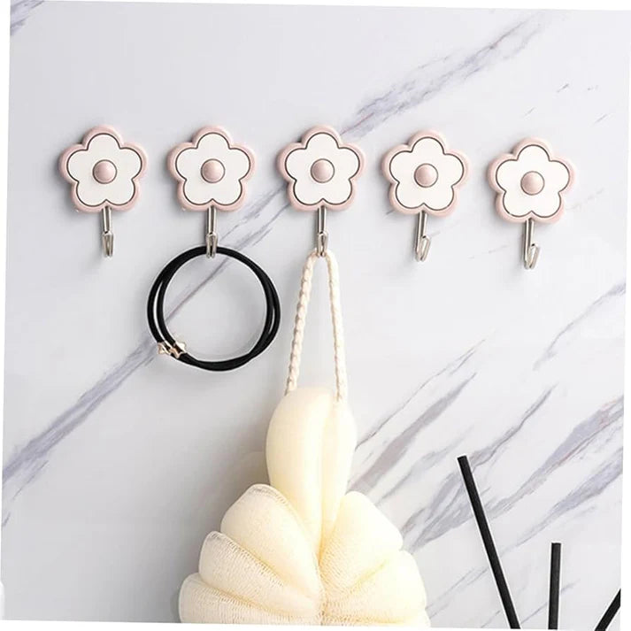 5-Piece Bloom Wall Hook Set