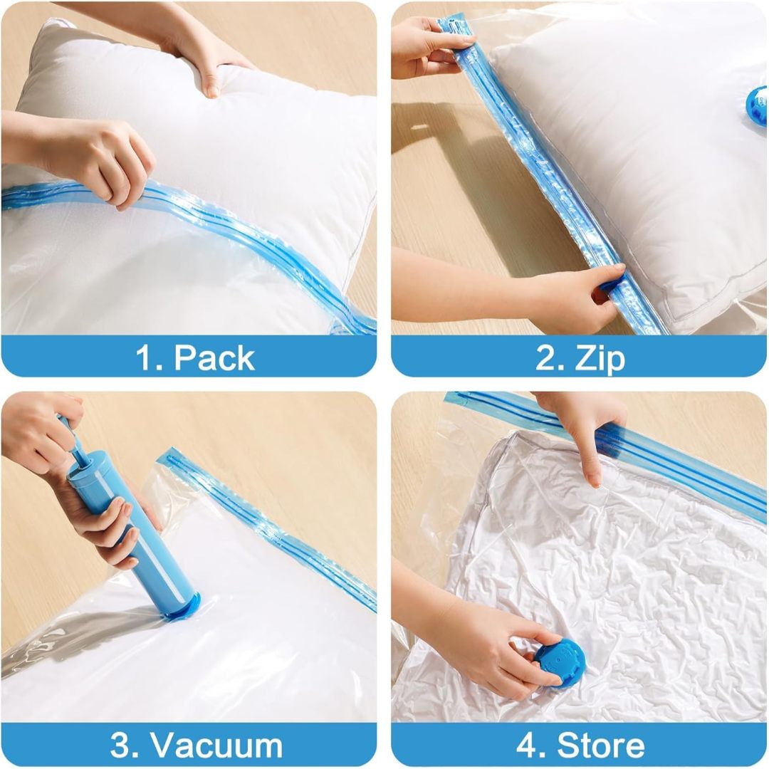 5Pcs Vacuum Storage Bags