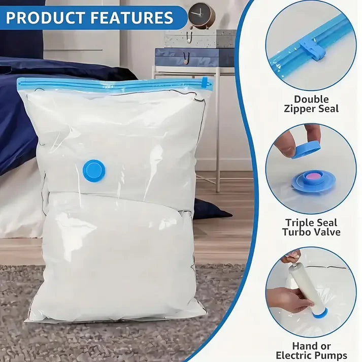 5Pcs Vacuum Storage Bags