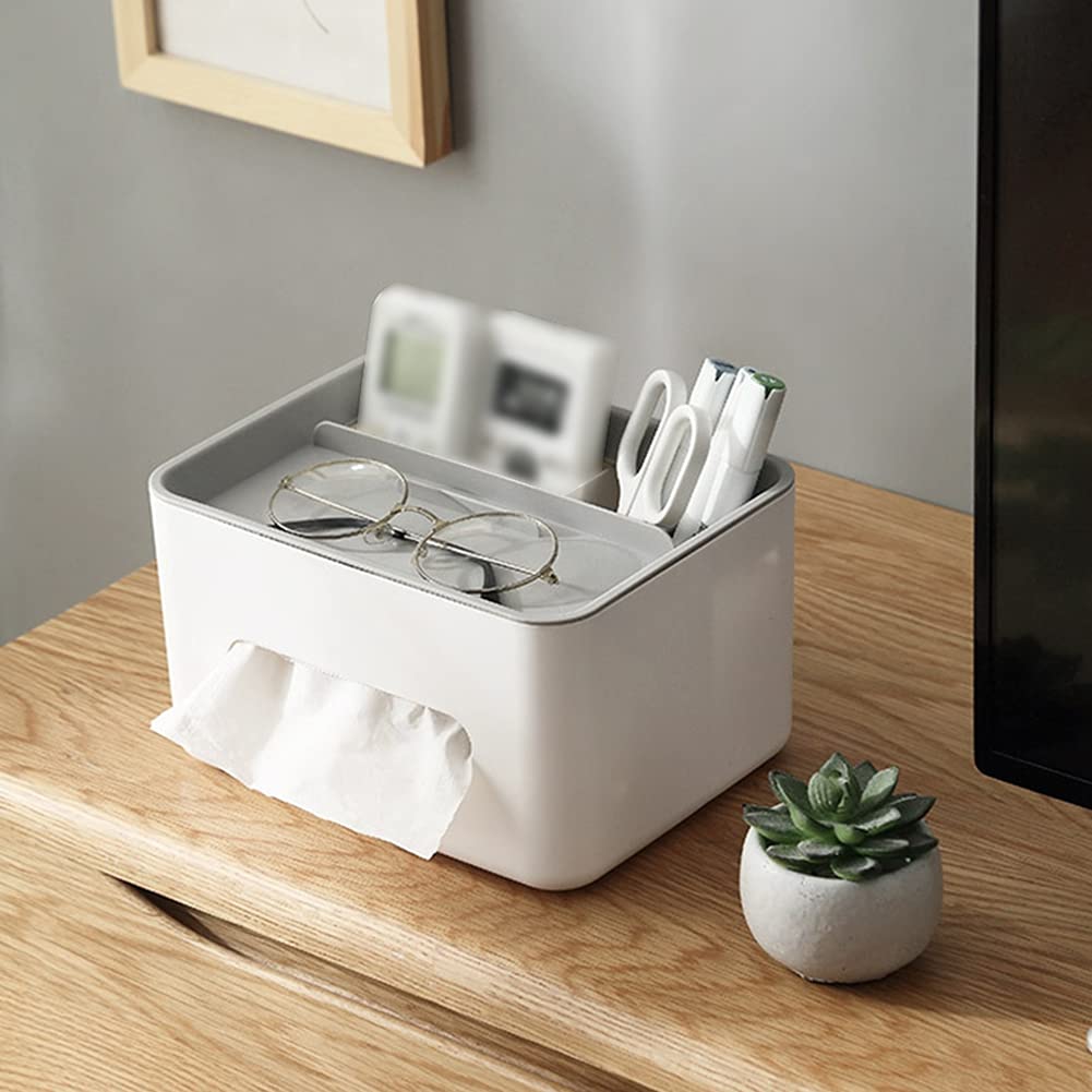 Multi-Compartment Tissue Box