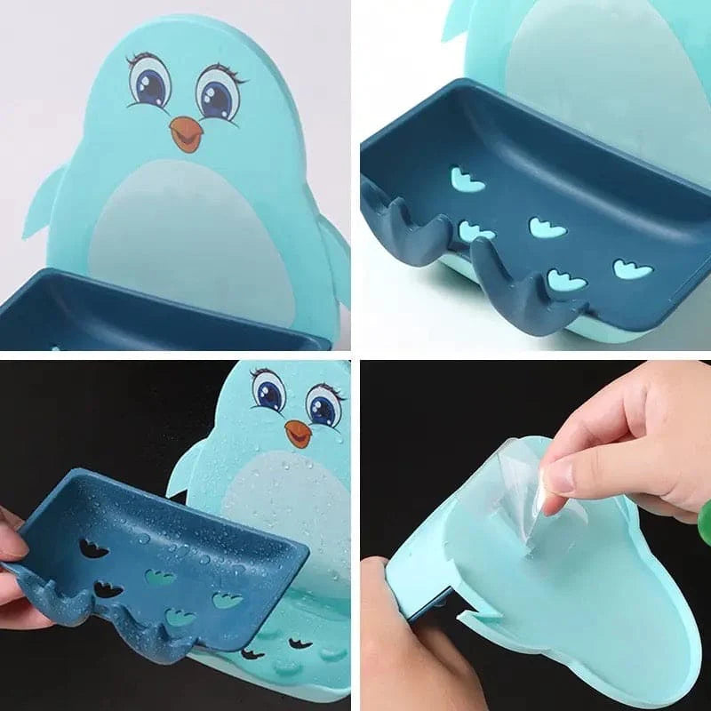 Icy Penguin Soap Tray