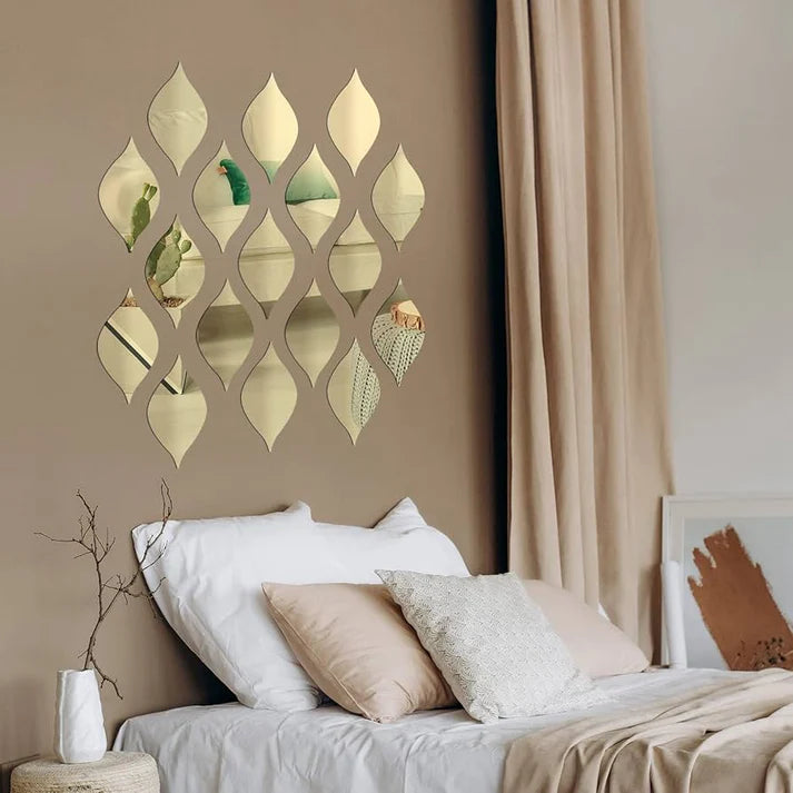 12 Pcs Acrylic Decals For Wall Decorations