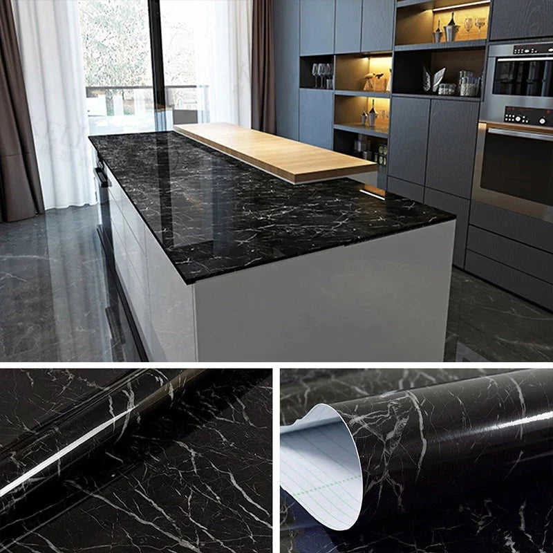Self Adhesive Marble Textured Sticker Sheet