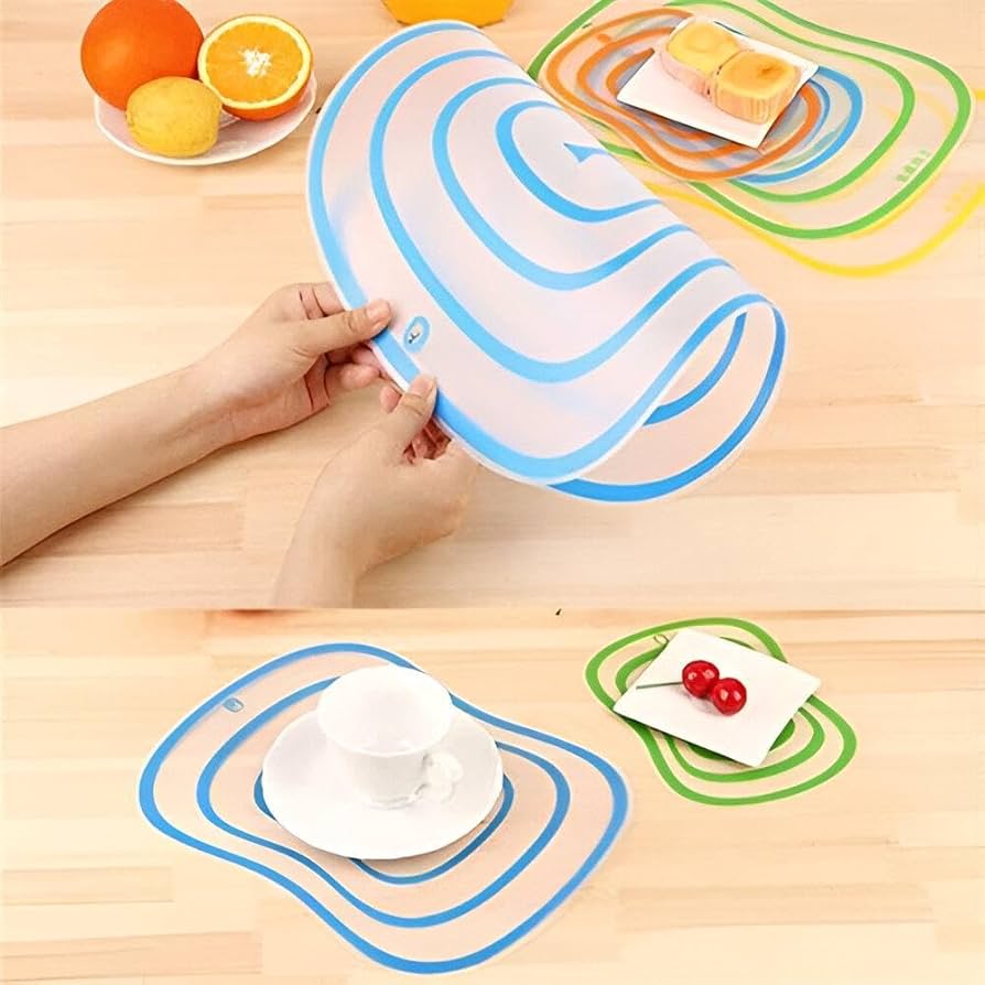 Non-Slip Transparent Chopping Board – 40x30cm