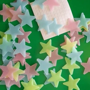 100Pcs Self Adhesive Decorative Stars