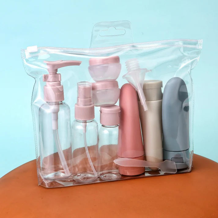 11Pcs Lightweight Cosmetic Travel Kit