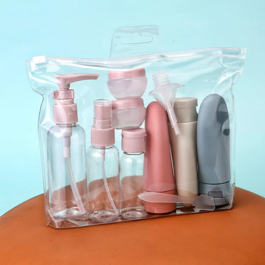 11Pcs Lightweight Cosmetic Travel Kit