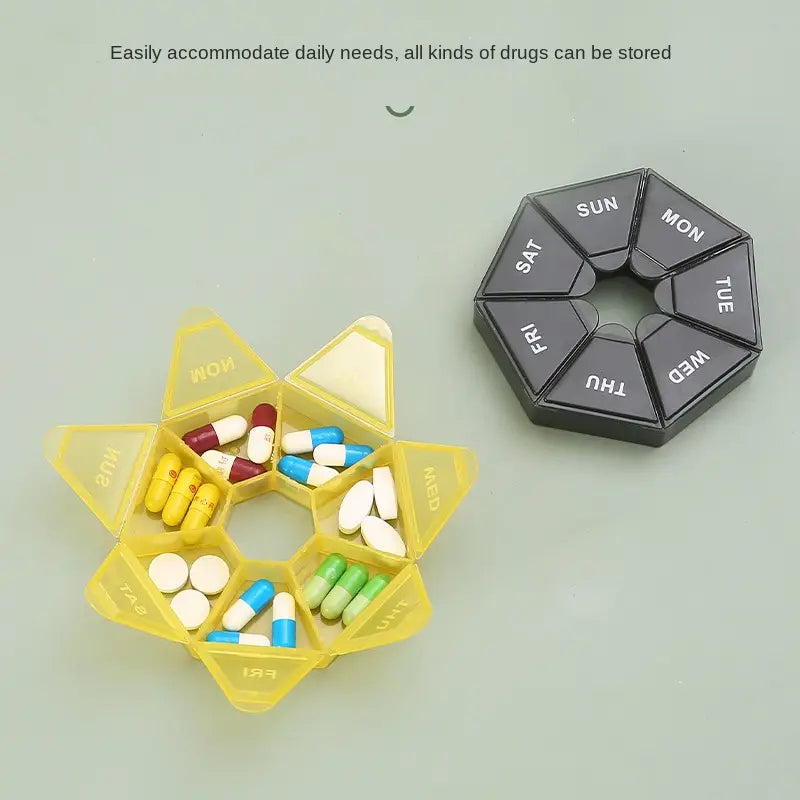 7-Compartment Pill Case