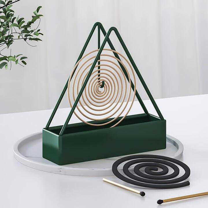 2 Pcs Modern Repellent Mosquito Coil Holder Stand