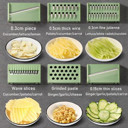 5 in 1 Multifunction Vegetable Slicer Cutter