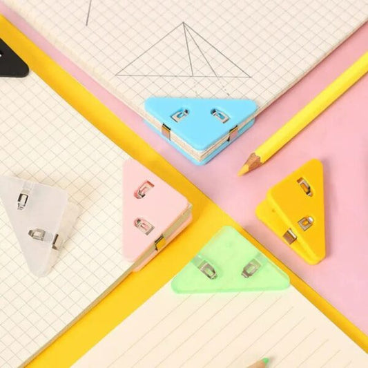 5 Pcs Stylish Triangle Design Paper Clips