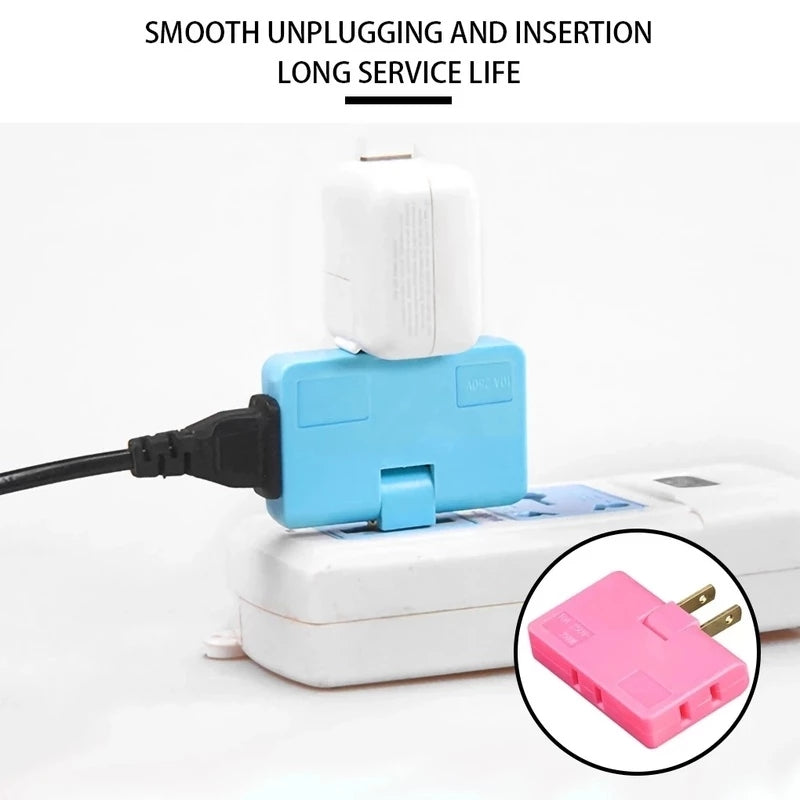 180° Rotatable 3-in-1 Socket Adapter