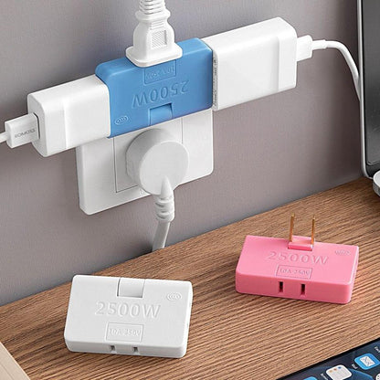 180° Rotatable 3-in-1 Socket Adapter