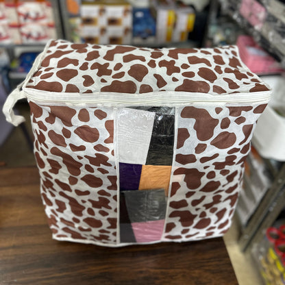 Leopard-Design Storage Bag