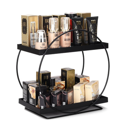 2 Layer Round Storage Rack