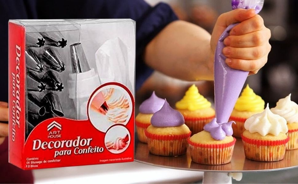 Cake Decorator 12 Pcs-Cake Maker