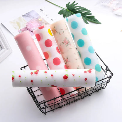 1 Roll Anti Slip Kitchen Cupboard Liners Mat Roll