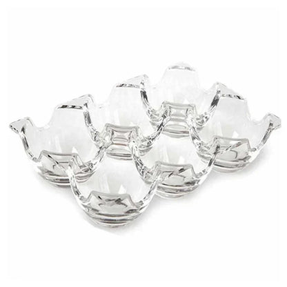 2 Pcs 6 Portion Crystal Egg Tray