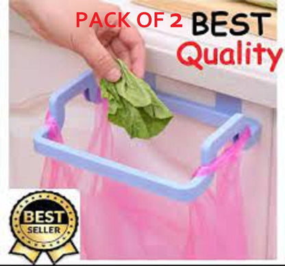 (Pack of 2) Kitchen Drawer Garbage Bag Holder Dustbin Organizer for Kitchen Drawer