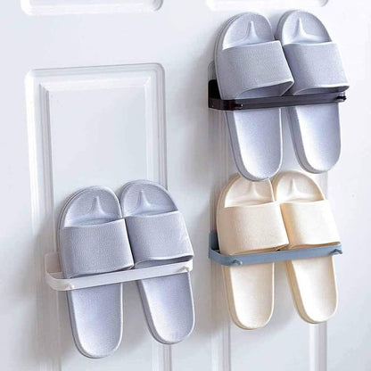 Foldable Slippers Storage Shelf