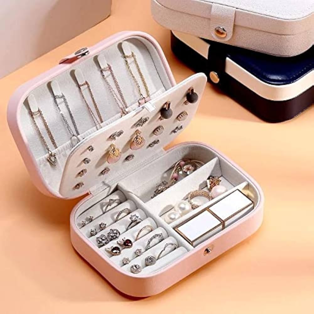 Korean Ins Style Portable Jewelry Storage Box