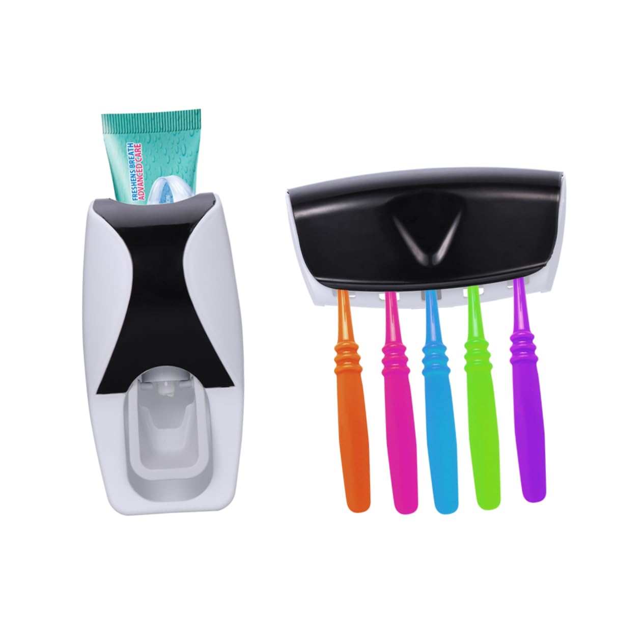 Toothpaste Squeezer Black Dispenser