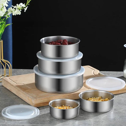 5Pcs Bowl Set with Lids