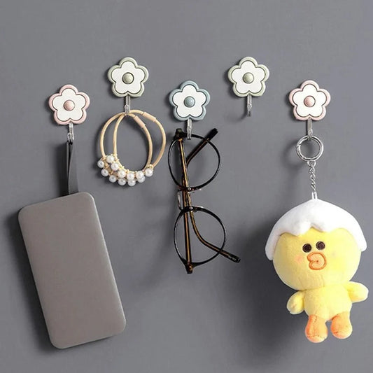 5-Piece Bloom Wall Hook Set