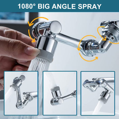 Rotatable Universal Faucet for Enhanced Flexibility.