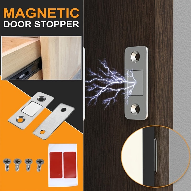 2pcs/Set Magnetic Cabinet Door Stops