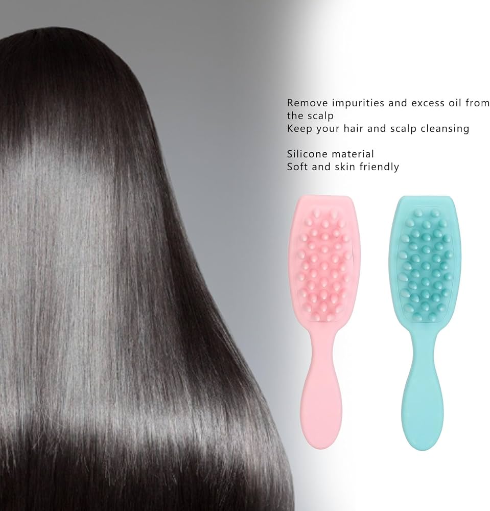 Non-Slip Silicone Hair Brush