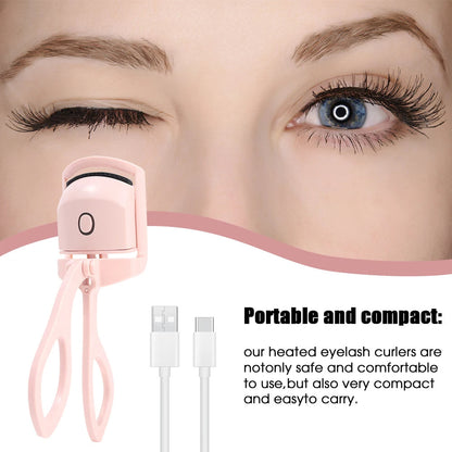 Portable Electric Heated Eyelash Curler