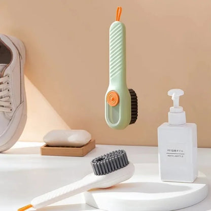 3 Pcs Multifunctional Cleaning Brush with Soap Dispenser