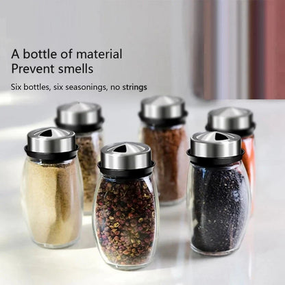 Premium Quality 360 Rotating Spice Jar Set