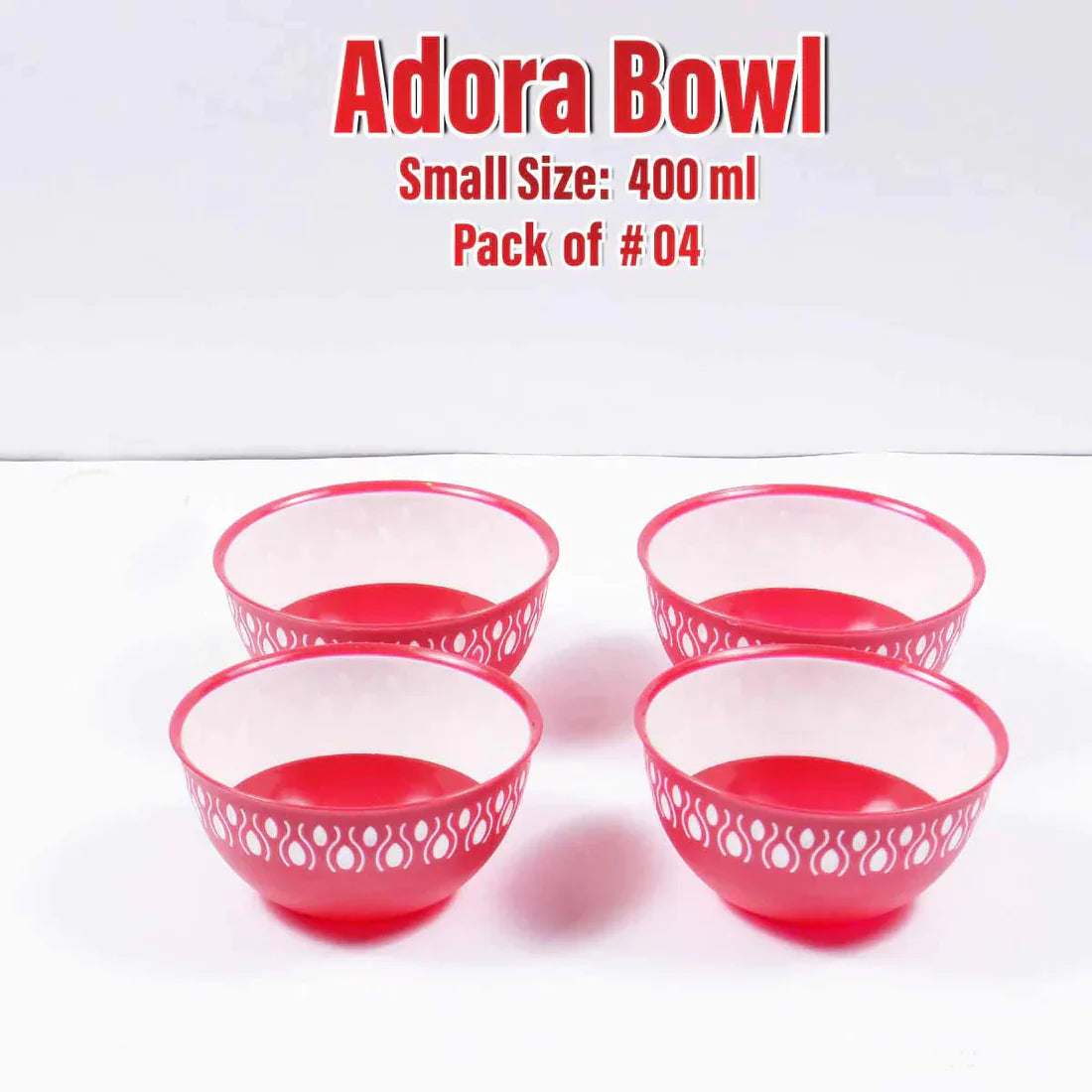 Pack of 4 Multipurpose Kitchen Adora Bowl