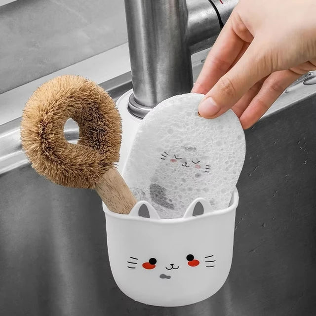 Cat Hanging Basket For Sink