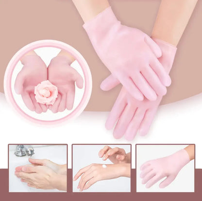 Silicone Gel Moisturizing Gloves