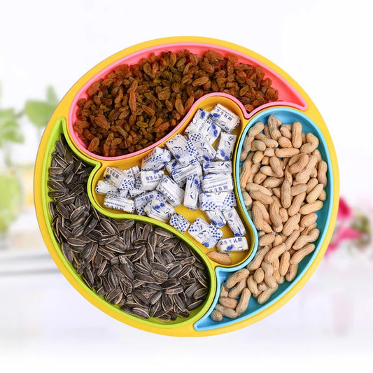 4 Section Organizer Serving Dolphin Tray