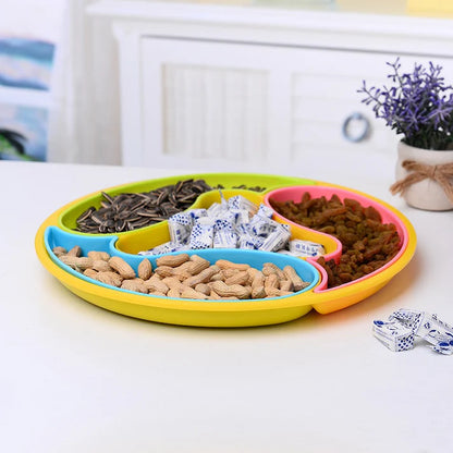 4 Section Organizer Serving Dolphin Tray