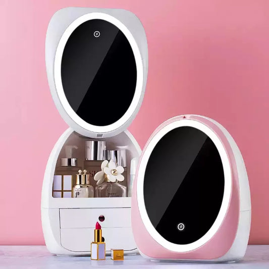 Egg-Shaped Makeup Storage Box