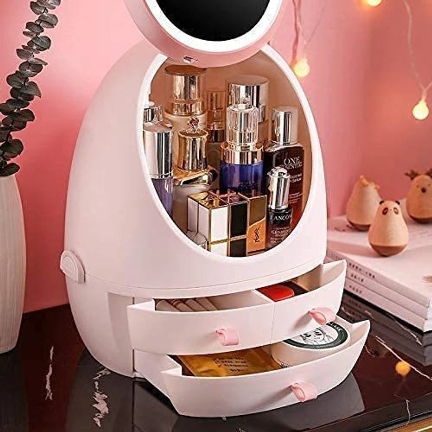 Egg-Shaped Makeup Storage Box
