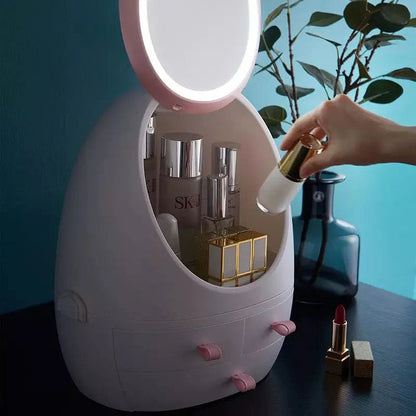 Egg-Shaped Makeup Storage Box