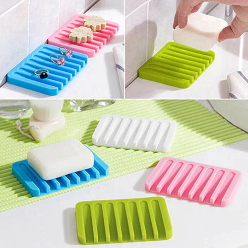 Bathroom Silicone Soap Dishes