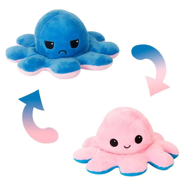 Reversible Octopus Soft Toy