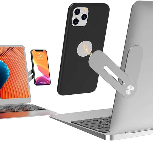 Magnetic Phone Dock For Laptop Display