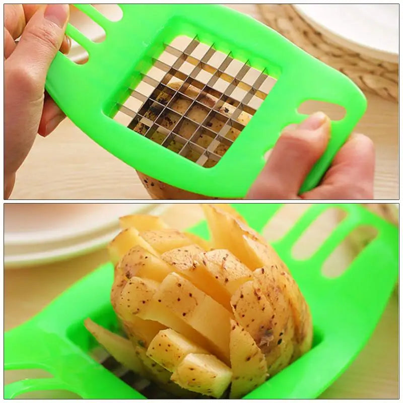 1pcs Potato Cutter Stainless Steel French Fry Fries slicer Cutter